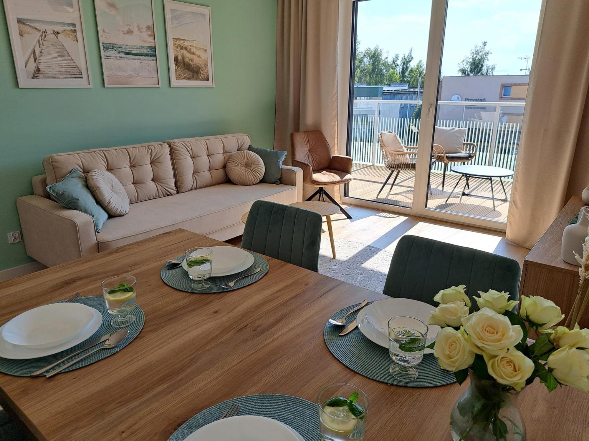 Apartament Sloneczny & Spa Plazowa A208 그르지보보 외부 사진